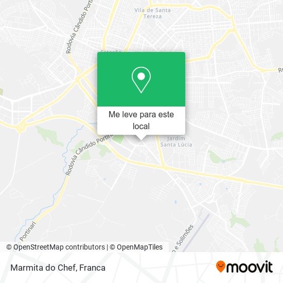 Marmita do Chef mapa