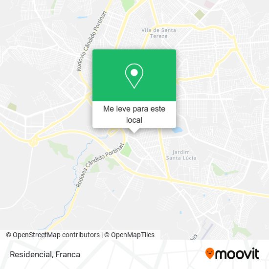Residencial mapa