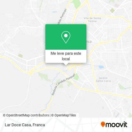 Lar Doce Casa mapa