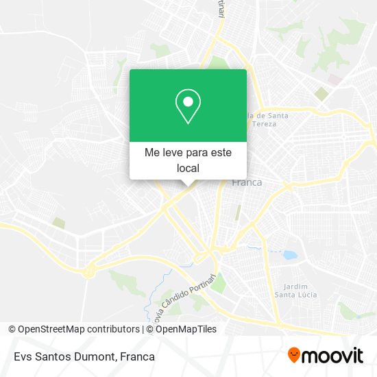 Evs Santos Dumont mapa
