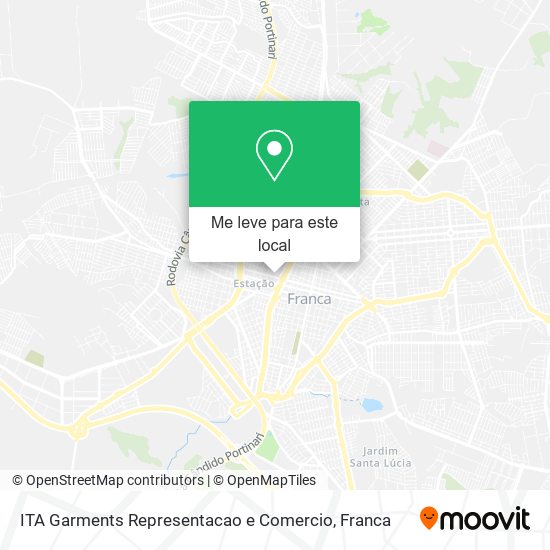ITA Garments Representacao e Comercio mapa
