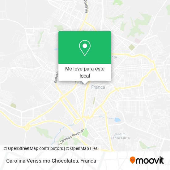 Carolina Verissimo Chocolates mapa