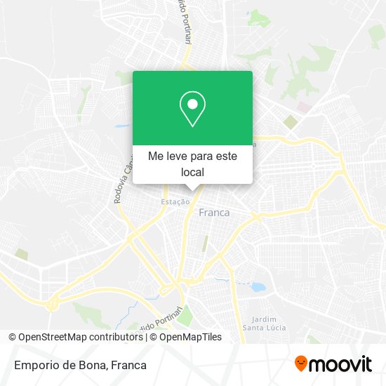 Emporio de Bona mapa