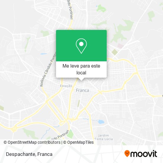 Despachante mapa