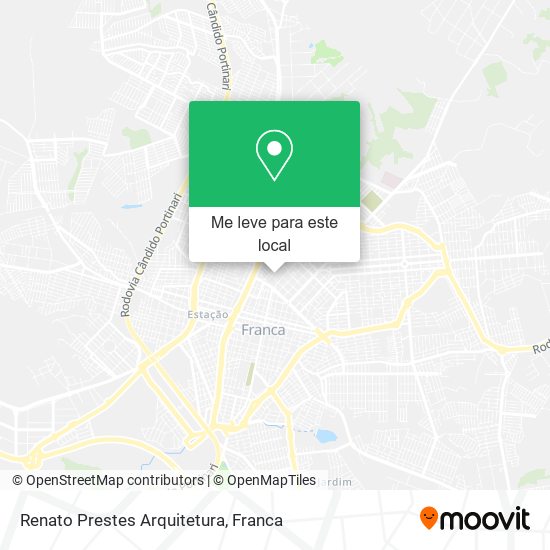 Renato Prestes Arquitetura mapa