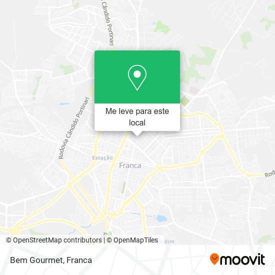 Bem Gourmet mapa