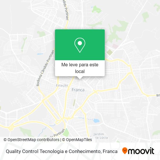 Quality Control Tecnologia e Conhecimento mapa