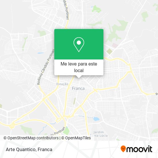 Arte Quantico mapa