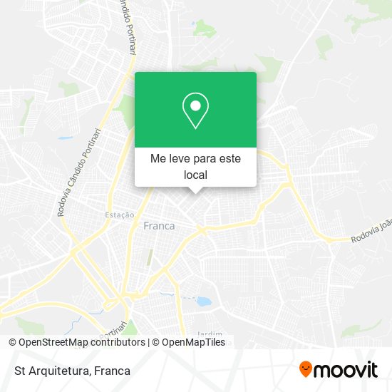 St Arquitetura mapa