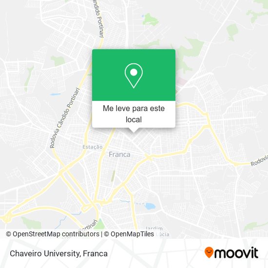 Chaveiro University mapa