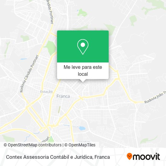 Contex Assessoria Contábil e Jurídica mapa