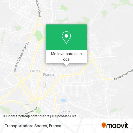 Transportadora Soares mapa