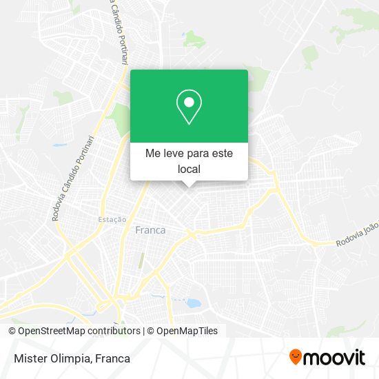Mister Olimpia mapa