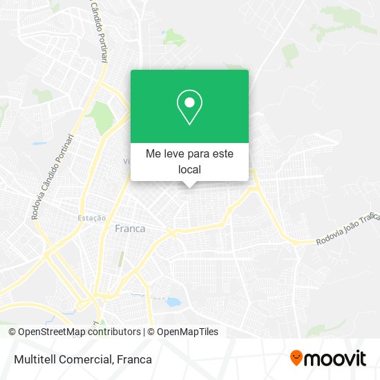 Multitell Comercial mapa
