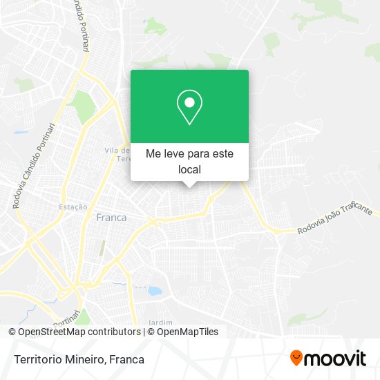 Territorio Mineiro mapa