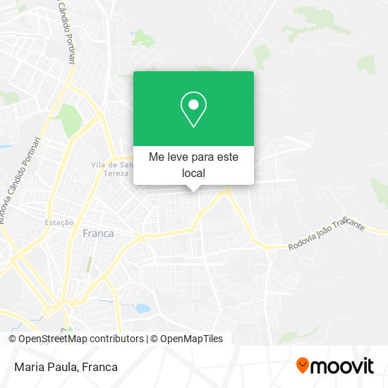 Maria Paula mapa
