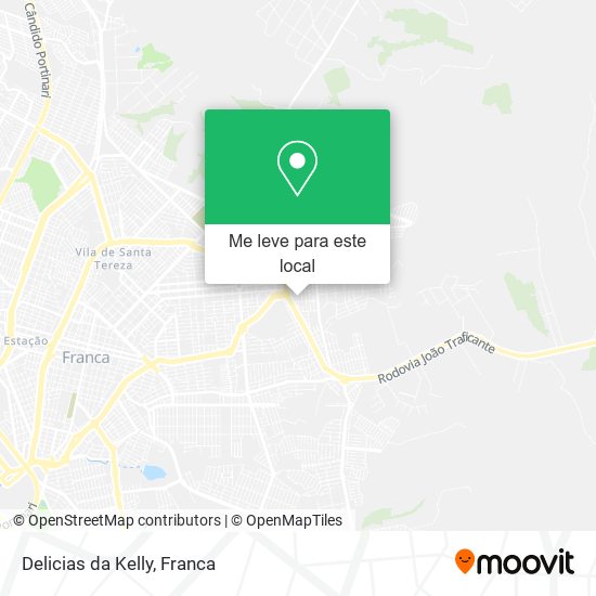 Delicias da Kelly mapa
