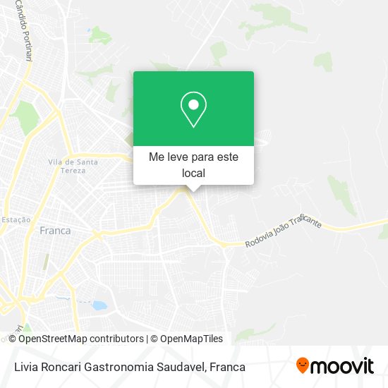 Livia Roncari Gastronomia Saudavel mapa
