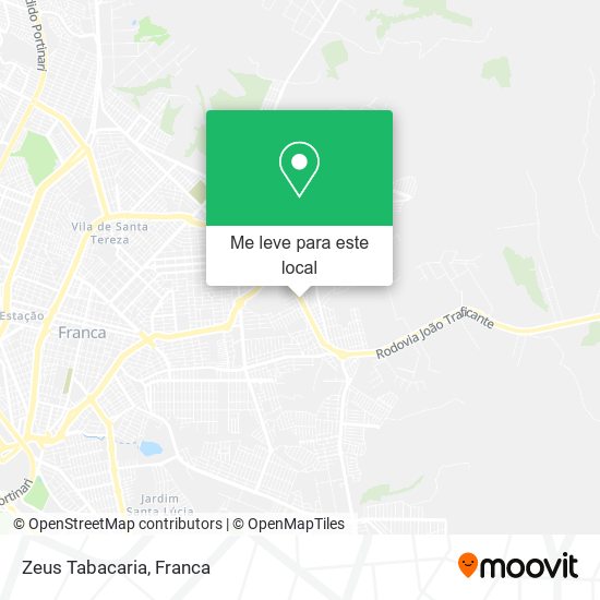 Zeus Tabacaria mapa