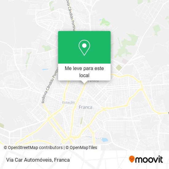 Via Car Automóveis mapa