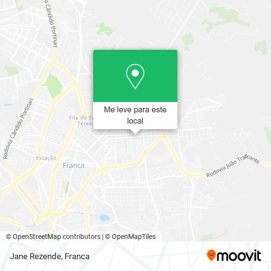 Jane Rezende mapa