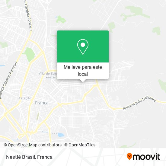 Nestlé Brasil mapa