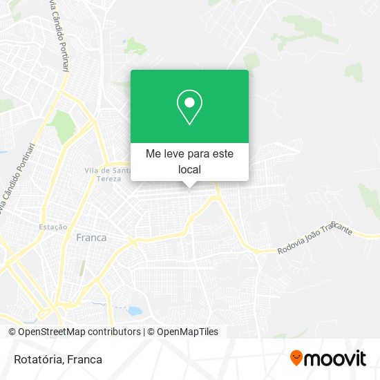 Rotatória mapa