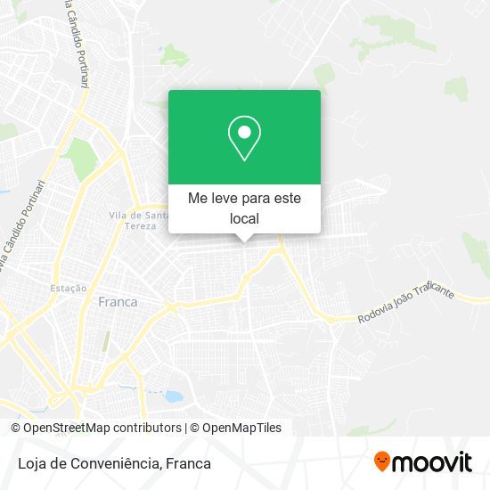 Loja de Conveniência mapa