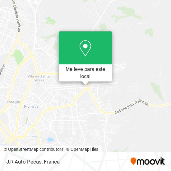 J.R.Auto Pecas mapa