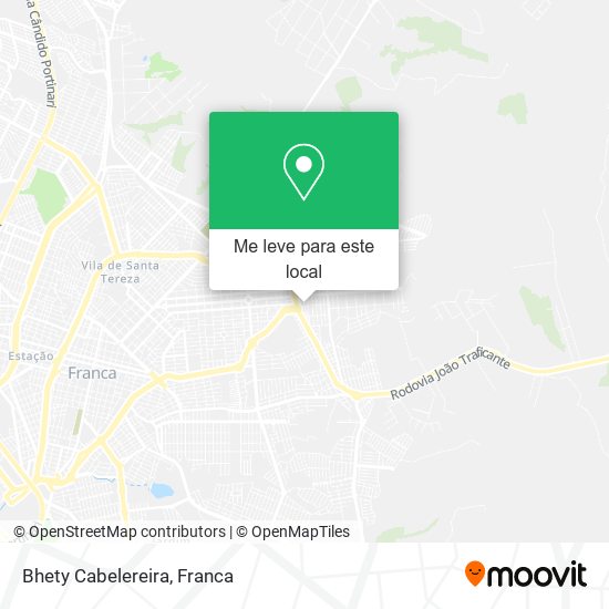Bhety Cabelereira mapa