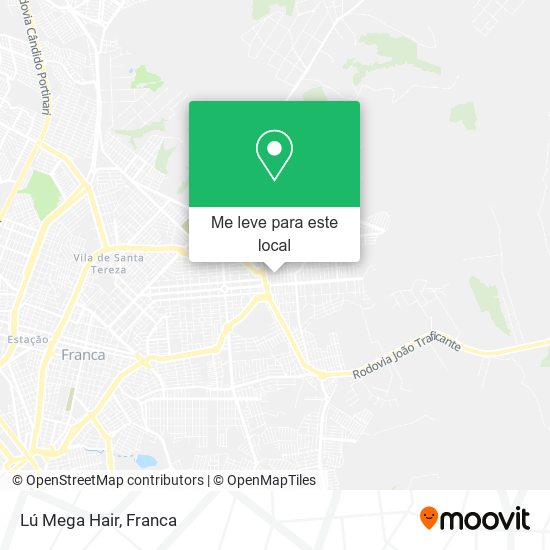 Lú Mega Hair mapa