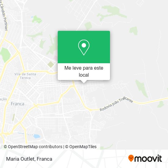 Maria Outlet mapa