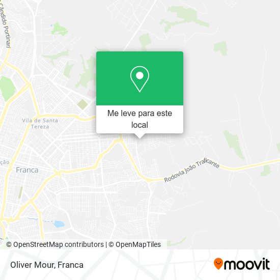 Oliver Mour mapa