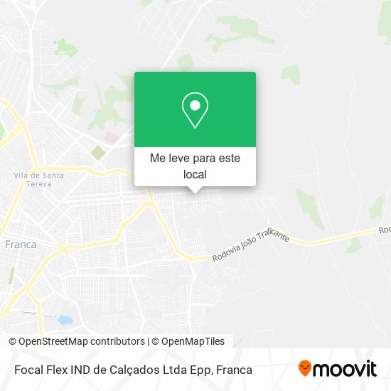 Focal Flex IND de Calçados Ltda Epp mapa