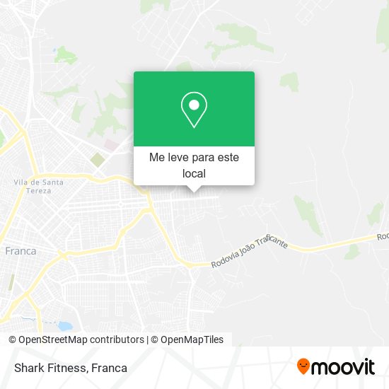Shark Fitness mapa