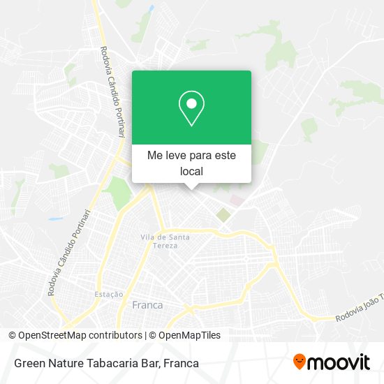 Green Nature Tabacaria Bar mapa