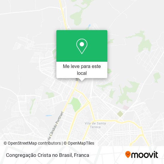 Congregação Crista no Brasil mapa