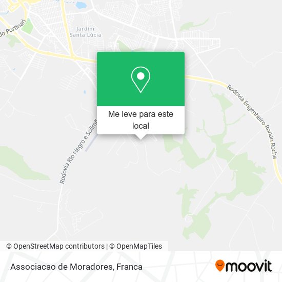Associacao de Moradores mapa