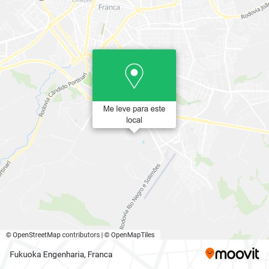 Fukuoka Engenharia mapa