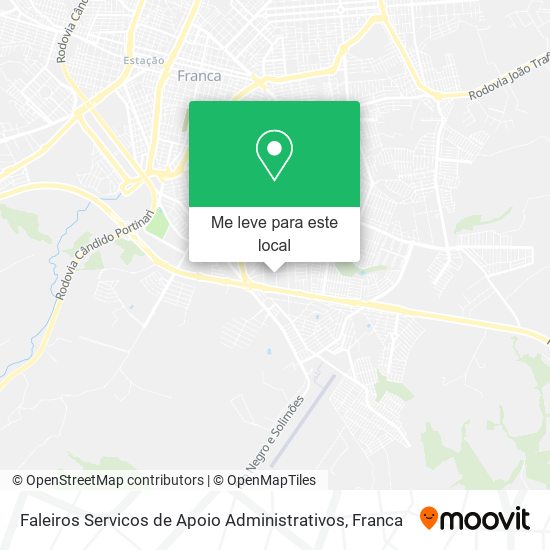 Faleiros Servicos de Apoio Administrativos mapa
