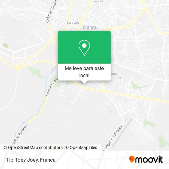 Tip Toey Joey mapa