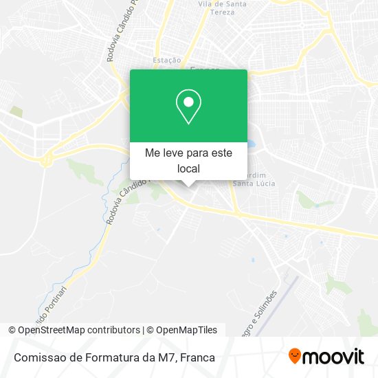 Comissao de Formatura da M7 mapa