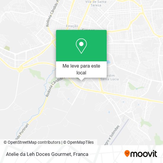 Atelie da Leh Doces Gourmet mapa