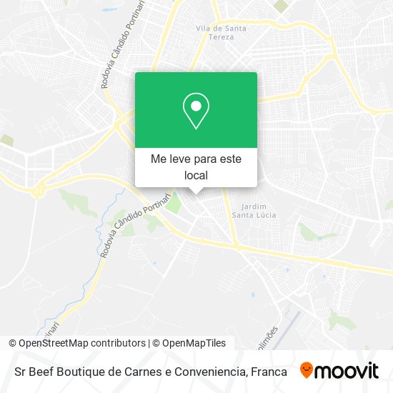 Sr Beef Boutique de Carnes e Conveniencia mapa