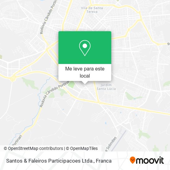 Santos & Faleiros Participacoes Ltda. mapa