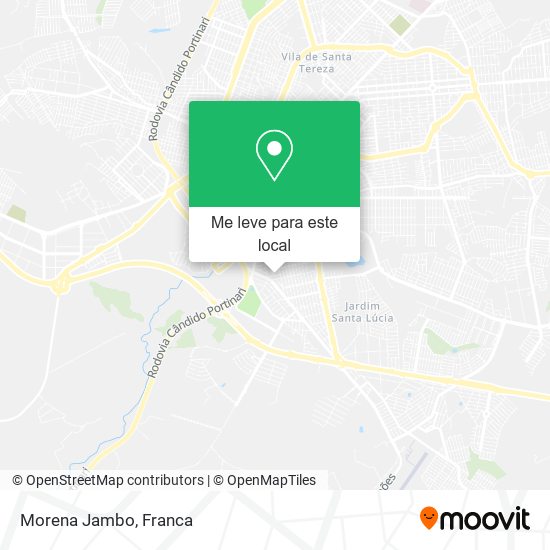 Morena Jambo mapa