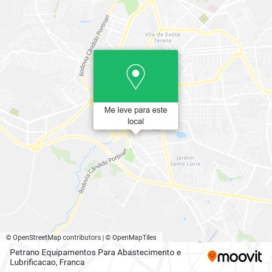 Petrano Equipamentos Para Abastecimento e Lubrificacao mapa