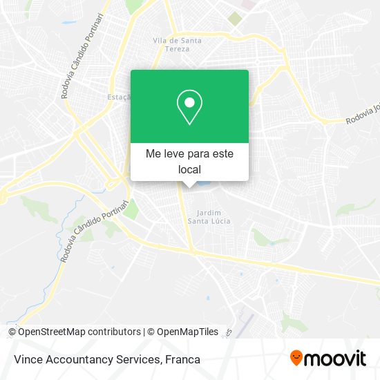 Vince Accountancy Services mapa