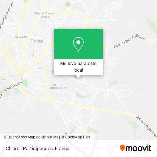 Chiareli Participacoes mapa