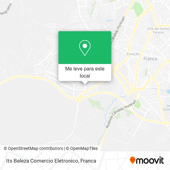 Its Beleza Comercio Eletronico mapa